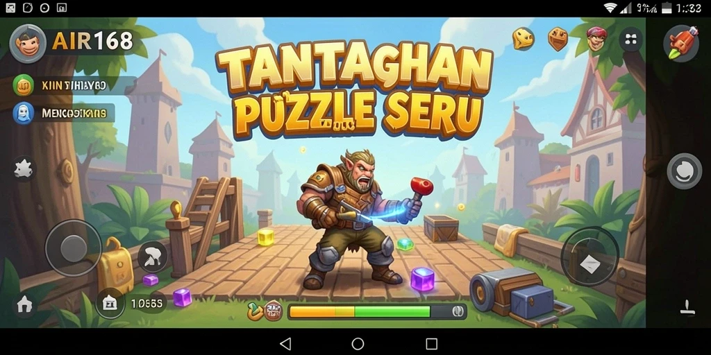 Tampilan gameplay AIR168 yang menantang dan menarik.