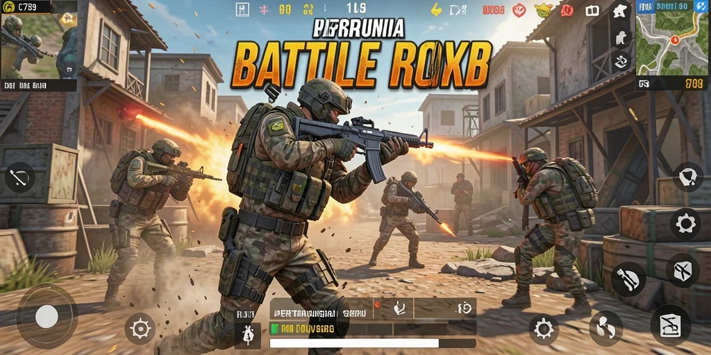 Tampilan gameplay seru dalam C789 dengan aksi pertempuran menarik.