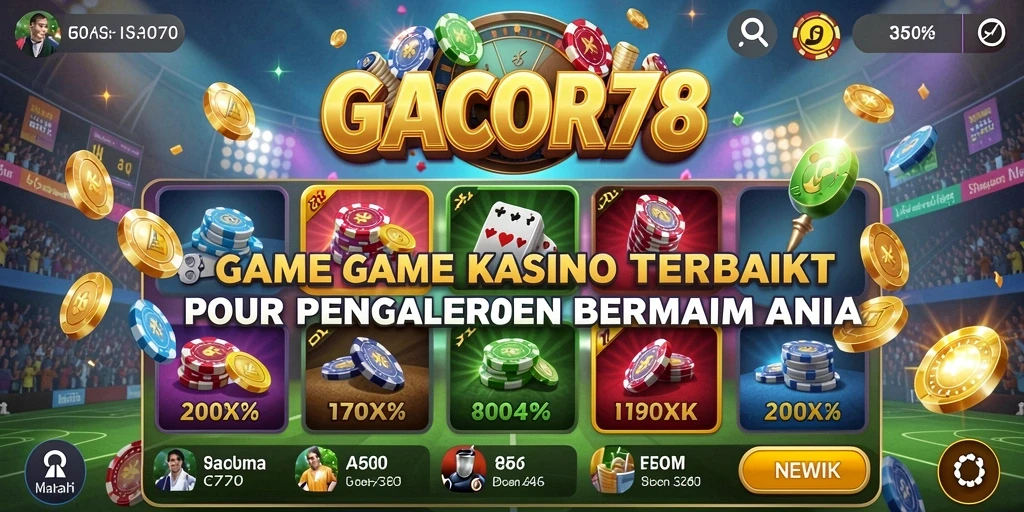 Tampilan gameplay menarik dari GACOR78 yang siap memanjakan pemain.