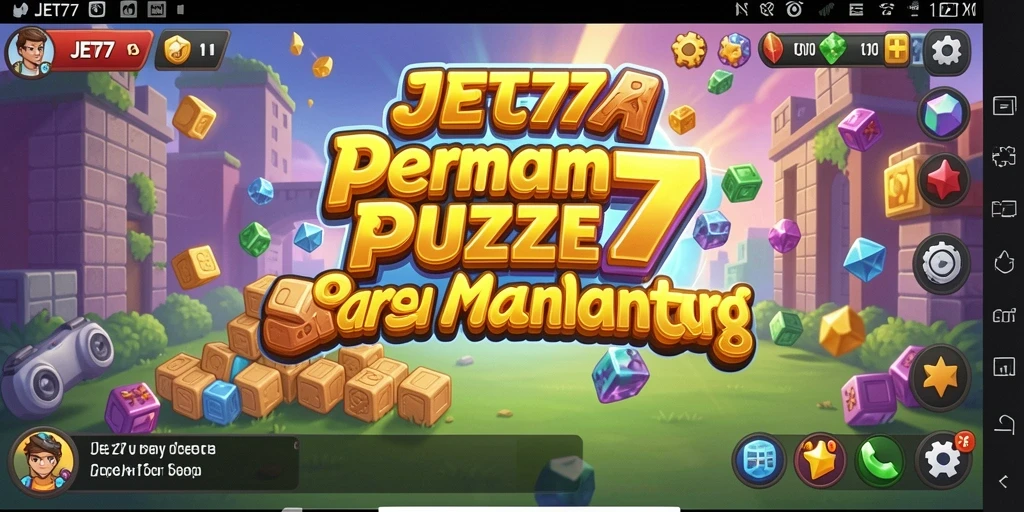 Screenshot JET77 menampilkan gameplay Puzzle yang seru dan menantang.